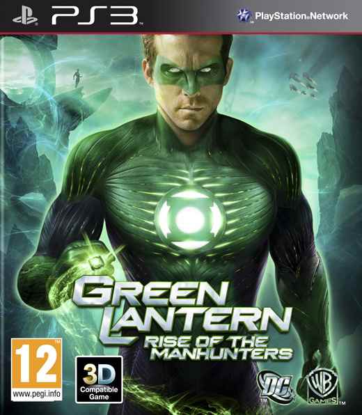 Green Lantern  Linterna Verde  Rise Of The Manhunters Ps3